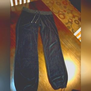 Black microfiber joggers sz medium